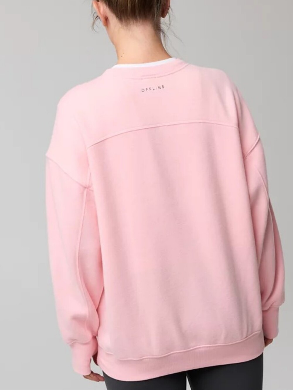 Offline By Aerie Cloud Fleece Oversized Crewneck